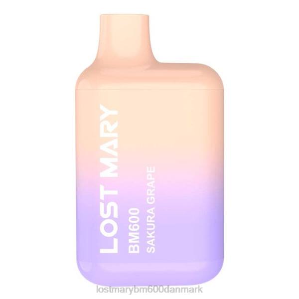 LOST MARY danmark mistet mary bm600 engangs vape ZD20132 sakura drue