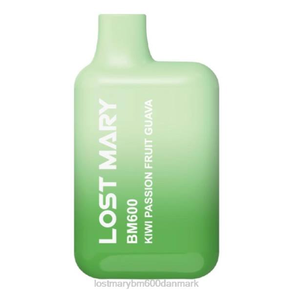 LOST MARY flavors list mistet mary bm600 engangs vape ZD20147 kiwi passionsfrugt guava