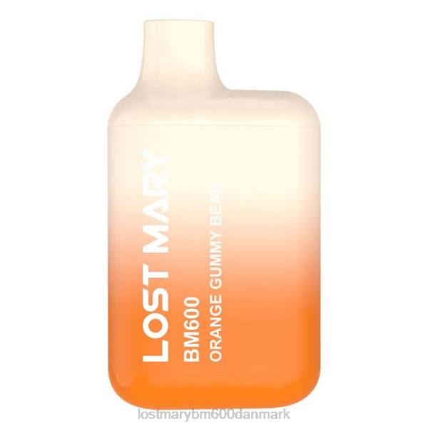LOST MARY flavors mistet mary bm600 engangs vape ZD20133 orange gummibjørn