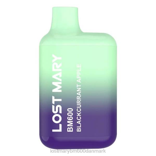 LOST MARY flavors vape mistet mary bm600 engangs vape ZD20135 solbær æble