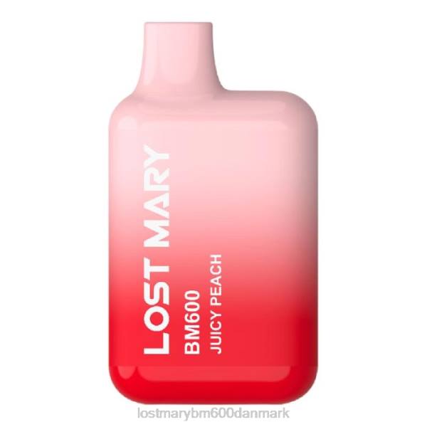 LOST MARY vape pris mistet mary bm600 engangs vape ZD20149 saftig fersken
