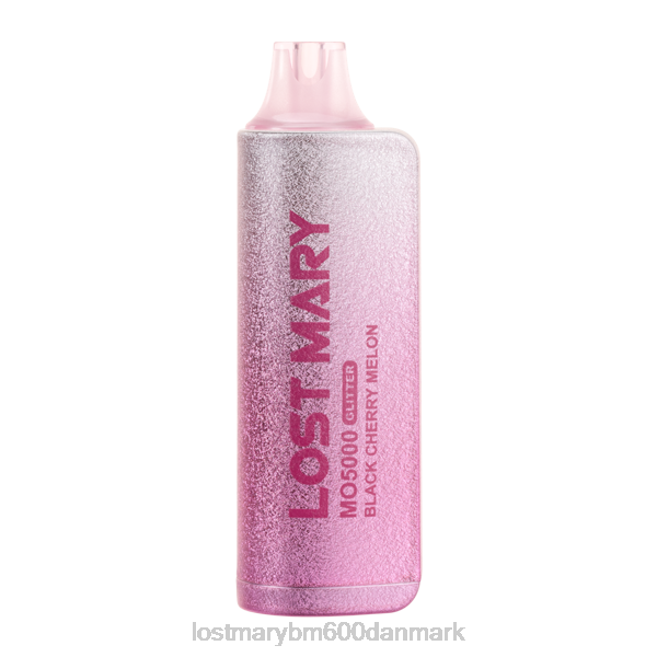 LOST MARY vape danmark lost mary mo5000 glitter edition ZD20121 sort kirsebær melon