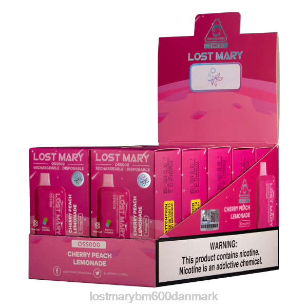 LOST MARY bm602 danmark tabte mary os5000 ZD2024 kirsebærfersken limonade