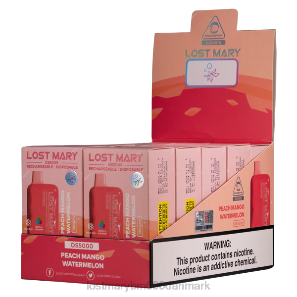LOST MARY bm605 danmark tabte mary os5000 ZD2054 fersken mango vandmelon