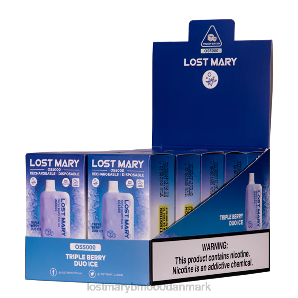 LOST MARY bm607 danmark tabte mary os5000 ZD2074 triple berry duo is