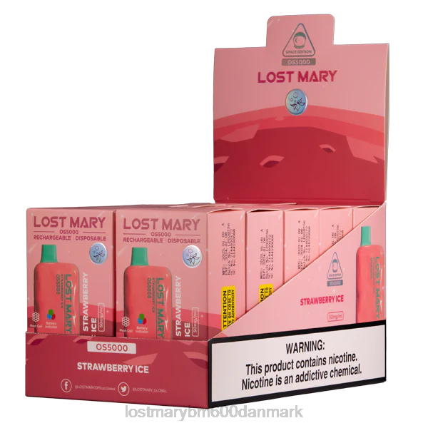 LOST MARY flavors list tabte mary os5000 ZD2067 jordbæris