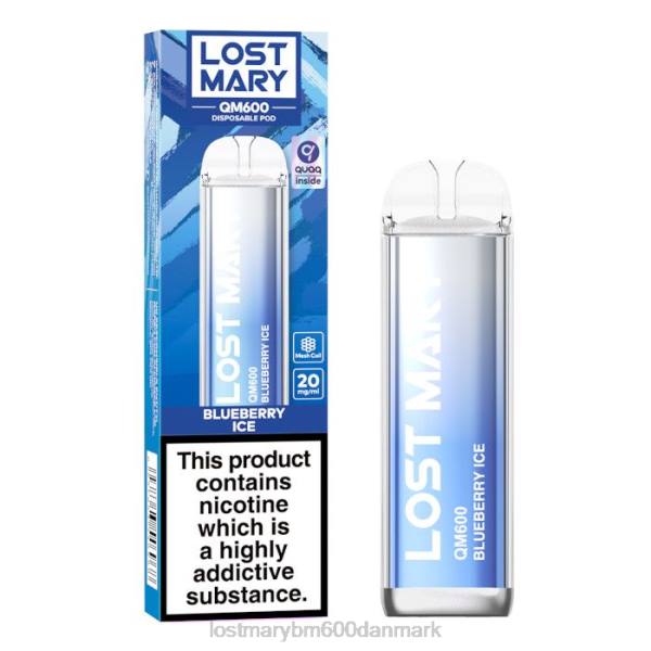 LOST MARY flavors list lost mary qm600 engangsvape ZD20157 blåbæris