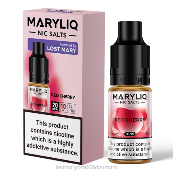 LOST MARY bm622 danmark tabte maryliq nic salte - 10ml ZD20224 rød