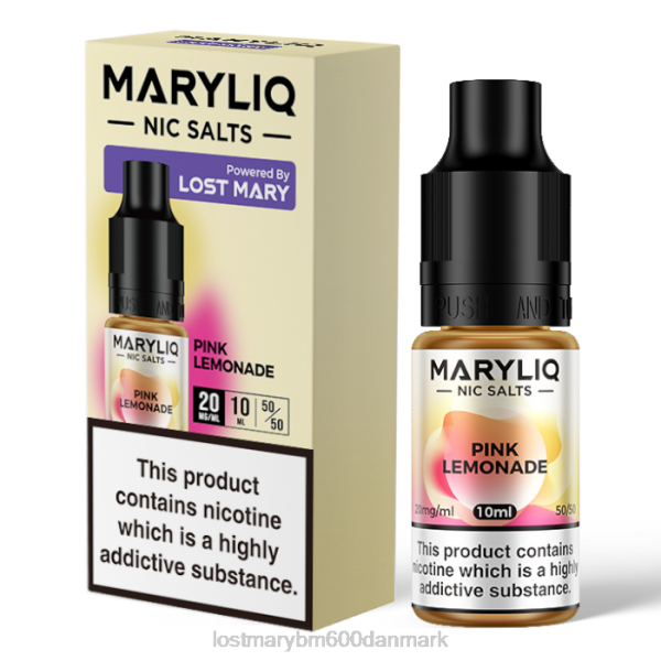 LOST MARY flavors vape tabte maryliq nic salte - 10ml ZD20215 lyserød