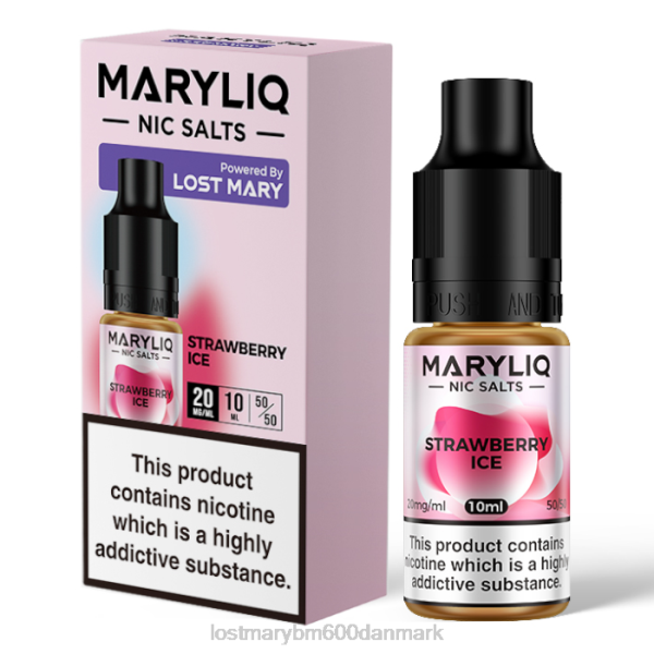 LOST MARY flavors vape tabte maryliq nic salte - 10ml ZD20225 jordbær