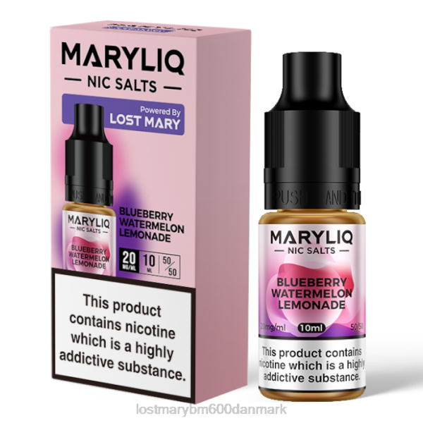 LOST MARY puff tabte maryliq nic salte - 10ml ZD20208 blåbær