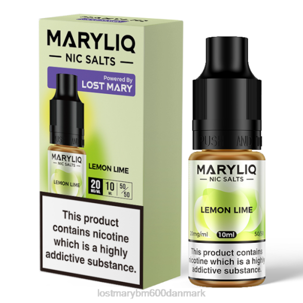 LOST MARY vape danmark tabte maryliq nic salte - 10ml ZD20211 citron