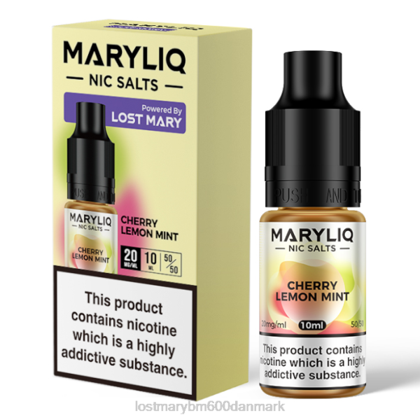 LOST MARY vape pris tabte maryliq nic salte - 10ml ZD20209 kirsebær
