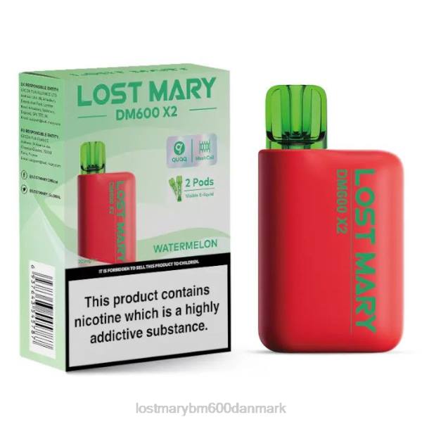 LOST MARY flavors new Lost Mary dm600 x2 engangs vape ZD20200 vandmelon