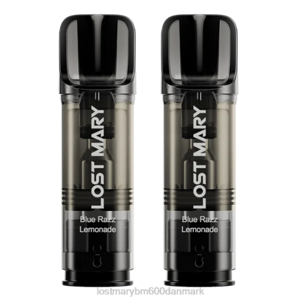 LOST MARY vape danmark lost mary tappo præfyldte bælg - 20mg - 2pk ZD20181 blå razz limonade