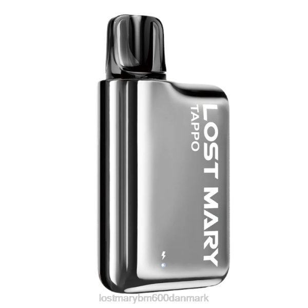 LOST MARY bm617 danmark lost mary tappo præfyldt pod kit - præfilled pod ZD20174 sølv rustfrit stål + jordbæris
